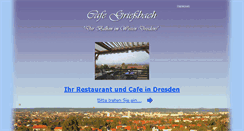 Desktop Screenshot of cafe-griessbach.de